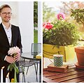 Floristas Antanas Mažonas ir asociatyvi nuotr.