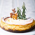 Sūrio pyragas su marcipanais