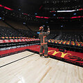 NBA rungtynėse tarp &bdquo;Raptors&ldquo; ir &bdquo;Pacers&ldquo; įsiplieskė gaisras