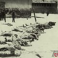 Užfiksuoti 1945 m. gruodžio mėn. Žagarės aik&scaron;tėje sumesti nukauti Lietuvos partizanai