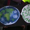 Demonstracijos akimirka