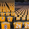 Kobe Bryanto mar&scaron;kinėlių jūra &bdquo;Staples Center&ldquo; arenoje