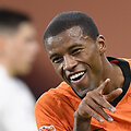 Du įvarčius pelniusio Giorginio Wijnaldumo triumfas