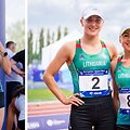 I&scaron; kairės: G.Venčkauskaitė, I.Serapinaitė ir L.Asadauskaitė-Zadneprovskienė