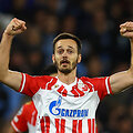 &bdquo;Gazprom&ldquo; užra&scaron;as &ndash; ant &bdquo;Crvena zvezda&ldquo; mar&scaron;kinėlių