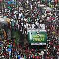Senegalo futbolininkų triumfas