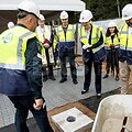 BNS nuotr. 2022 antroje pusėje Sietyno gatvėje buvo įkasta kapsulė ateities kartoms. 