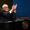 Palestinai siekia visateisės narystės JT Generalinėje Asamblėjoje.