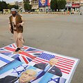 Houthi sekėjai paradoje Sanaoje. / KHALED ABDULLAH / REUTERS