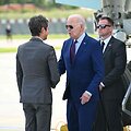JAV prezidentas Joe Biden atvyksta / SAUL LOEB / AFP