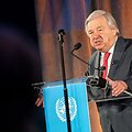 Antonio Guterres kalba apie klimato veiksmus Niujorke. / David Dee Delgado / REUTERS
