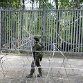 Lenkija manipuliuoja migrantais. / Czarek Sokolowski / AP