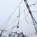 Ukrenergo auk&scaron;tos įtampos elektros stotis / Gleb Garanich / REUTERS