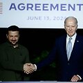 G7 susitikimo paruo&scaron;imas Bari / FILIPPO MONTEFORTE / AFP