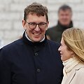 Kristenas Michalas ir Kaja Kallas / Pavel Golovkin / AP