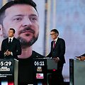 Politinis debatas Prancūzijos televizijoje prie&scaron; rinkimus. / DIMITAR DILKOFF-POOL/SIPA / DIMITAR DILKOFF-POOL/SIPA
