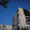 Toretsko gyventojų evakuacija i&scaron; Donetsk regiono priekinės linijos. / Alina Smutko / REUTERS