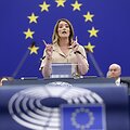 Maltos politikė R. Metsola perrinkta kaip EP pirmininkė / Jean-Francois Badias / AP