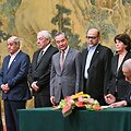 &bdquo;Hamas&ldquo; teigia Kinijoje pasiekusi nacionalinės vienybės susitarimą su &bdquo;Fatah&ldquo; / PEDRO PARDO / AFP