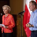U. von der Leyen paskelbė apie 10 mlrd. eurų paramą nuo potvynių nukentėjusioms &scaron;alims / WOJTEK RADWANSKI / AFP