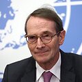 Nepriklausomos tarptautinės Ukrainos tyrimo komisijos konferencija Ženevoje. / Denis Balibouse / REUTERS