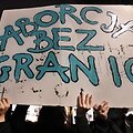 Protestas prie&scaron; abortų ribojimus Lenkijoje. / Czarek Sokolowski / AP