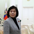 &Scaron;iaurės Korėjos užsienio reikalų ministrė Choe Son Hui / SPUTNIK / via REUTERS