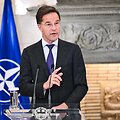 M. Rutte Atėnuose / ARIS MESSINIS / AFP