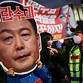 Protestai P. Korėjoje / PHILIP FONG / AFP