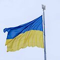 Ukrainos vėliava / Andreas Stroh / ZUMAPRESS.com