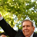 Venesuelos opozicijos atstovas Edmundo Gonzalezas Urrutia / SANTIAGO MAZZAROVICH / AFP