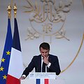 Emmanuelis Macronas / AURELIEN MORISSARD / AFP