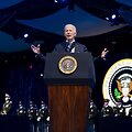 Kadenciją baigiantis JAV prezidentas Joe Bidenas / Bonnie Cash - Pool via CNP / picture alliance / Consolidated News Photos