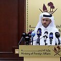 Kataro užsienio reikalų ministerijos atstovas spaudai Majedas al Ansari / Imad Creidi / REUTERS