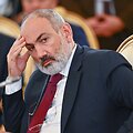Armėnų ministras pirmininkas Nikolas Pa&scaron;inianas / IMAGO/Kristina Kormilitsyna / IMAGO/SNA