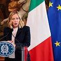 Italijos ministrė pirmininkė Giorgia Meloni / Remo Casilli / REUTERS
