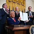 Donaldas Trumpas / SAUL LOEB / AFP
