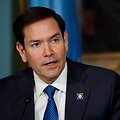 JAV valstybės sekretorius Marco Rubio / KEVIN DIETSCH / Getty Images via AFP