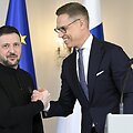 V. Zelenskis su A. Stubbu / Heikki Saukkomaa/LEHTIKUV/SIPA / Heikki Saukkomaa/LEHTIKUV/SIPA