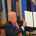 JAV prezidentas Donaldas Trumpas / Andrew Leyden / ZUMAPRESS.com