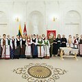 Birutiečių draugijos 100-mečio minėjimas Prezidentūroje / LRPK / Eitvydo Kinaičio nuotr.