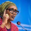 UNAIDS vykdomoji direktorė Winnie Byanyima / FABRICE COFFRINI / AFP