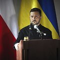 Volodymyras Zelenskis / Ukraine Presidency/Ukrainian Pre / ZUMAPRESS.com