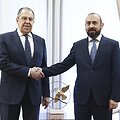 Sergejus Lavrovas ir Araratas Mirzojanas /  / AP