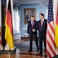 Johannas Wadephulis ir Marco Rubio / Thomas Trutschel / picture alliance / AA/photothek.de