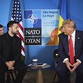 Volodymyras Zelenskis ir Donaldas Trumpas / Ukraine Presidency/Ukrainian Pre / ZUMAPRESS.com