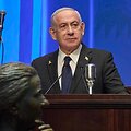 Benjaminas Netanyahu  / OHAD ZWIGENBERG / AFP