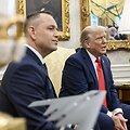 Karolis Nawrockis ir Donaldas Trumpas / Joyce Boghosian/White House / ZUMAPRESS.com