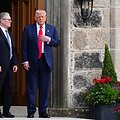 D. Trumpas su K. Starmeriu / Jane Barlow / AP