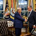 D. Trumpas ir F. Merzas / White House / ZUMAPRESS.com